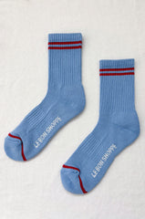 Le Bon Shoppe Boyfriend Socks Women Ciel Blue