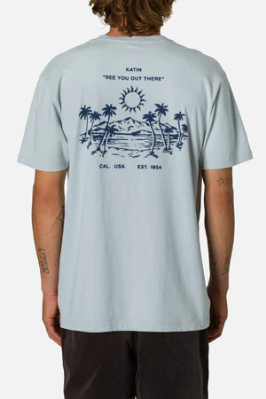 Katin Expedition Tee Men Light Blue