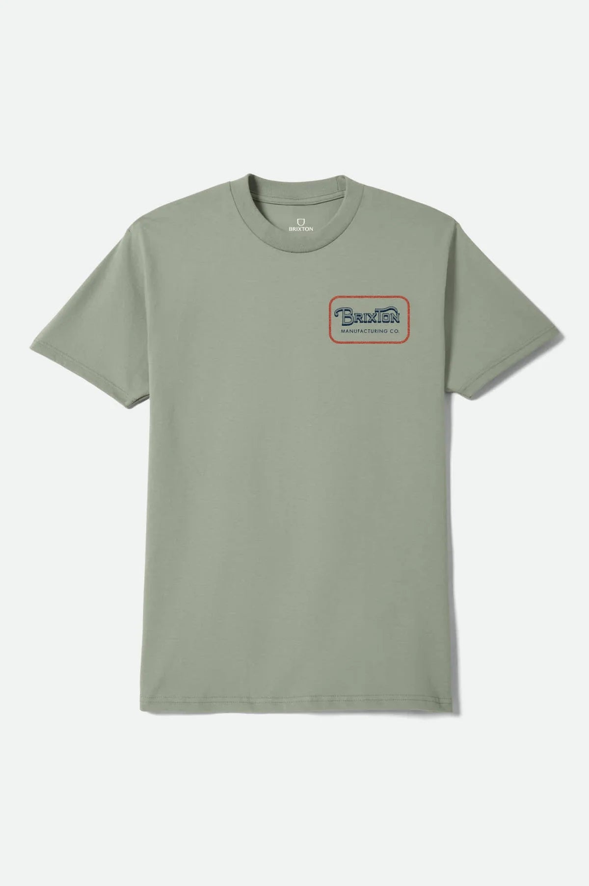 Brixton Grade S/S Mens Desert Green/Dark Navy/Amber