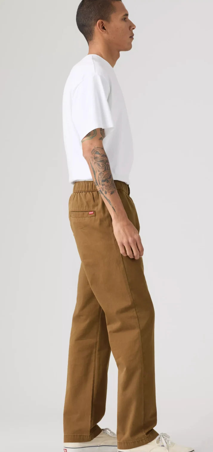 Levi's Pull-On Relaxed Straight Pant Men Karla Brown