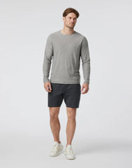 Vuori Strato Tech L/S Tee Men Heather Grey