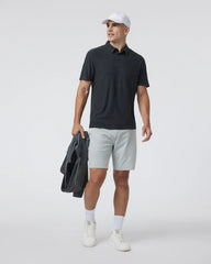 Vuori Strato Tech Polo Charcoal Heather