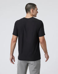 Vuori Strato Tech Tee Men Black