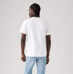 Levi's Classic Pocket Tee Men White Slub