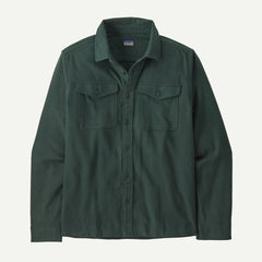 Patagonia Fjord Flannel L/S Shirt Men Whole Weave Old Growth Green
