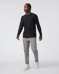 Vuori Strato Tech L/S Tee Men Black