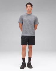 Reigning Champ Solotex Mesh Tiebreak T-Shirt Men Heather Grey