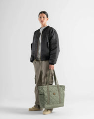 Herschel Heritage Quilted Capsule Tote Beetle