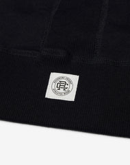 Reigning Champ Midweight Terry Slim Crewneck Men Black