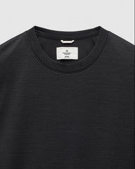 Reigning Champ Solotex Mesh Tiebreak T-Shirt Men Heather Black