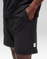 Reigning Champ 4-Way Stretch Nylon 7" Training Short Men Black