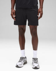 Reigning Champ 4-Way Stretch Nylon 7" Training Short Men Black