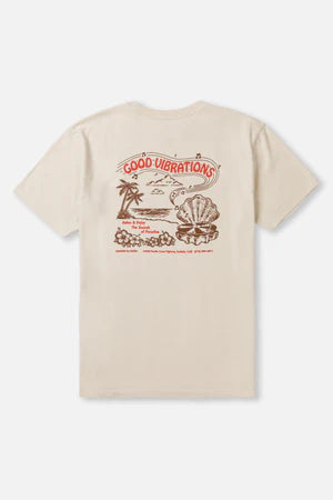 Katin Vibrations Tee Men Vintage White