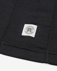 Reigning Champ Solotex Mesh Tiebreak Standard T-Shirt Men Heather Black