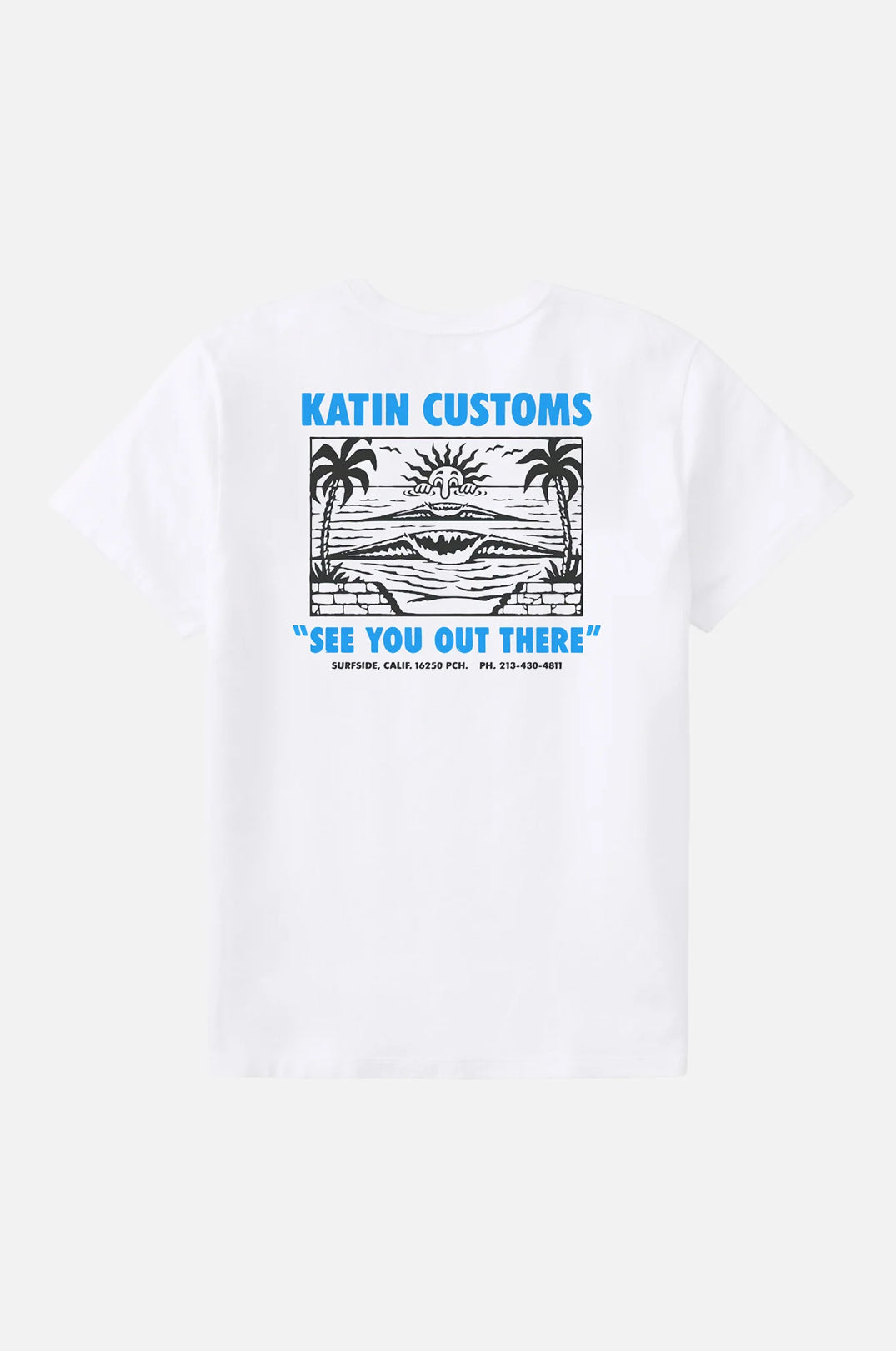 Katin Peaks Tee Men White