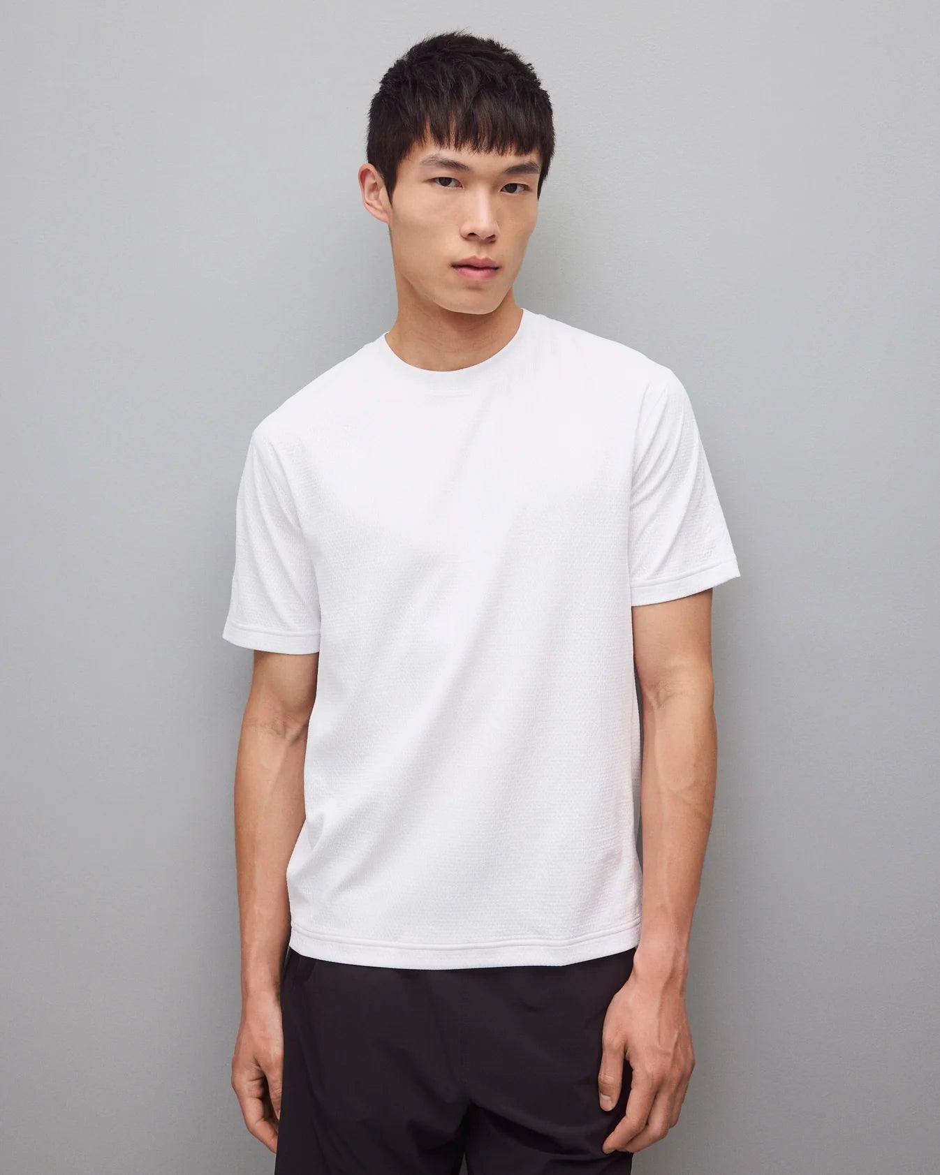 Reigning Champ Solotex Mesh Tiebreak Standard T-Shirt Men White