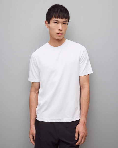 Reigning Champ Solotex Mesh Tiebreak Standard T-Shirt Men White
