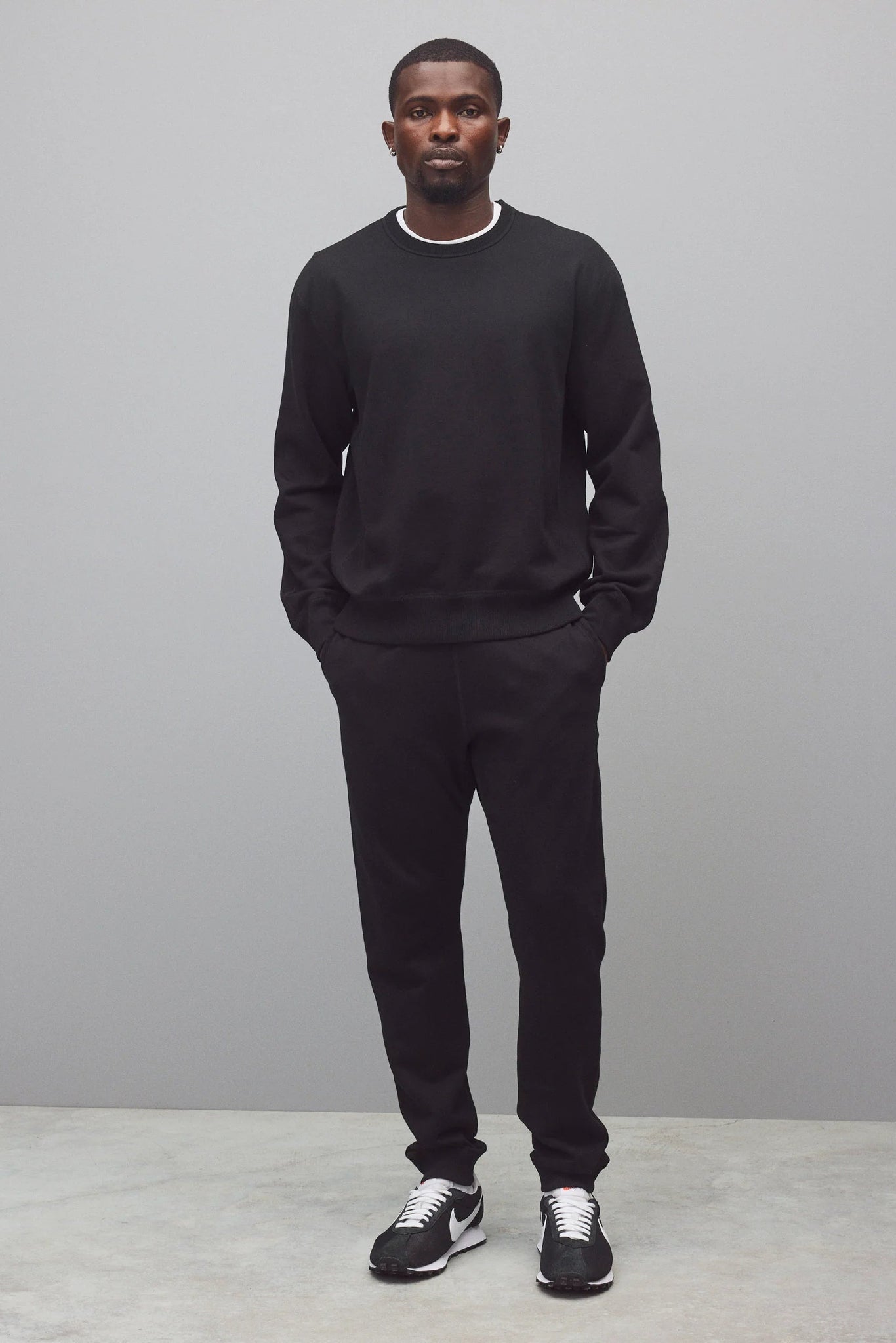 Reigning Champ Midweight Terry Slim Sweatpant Men Black