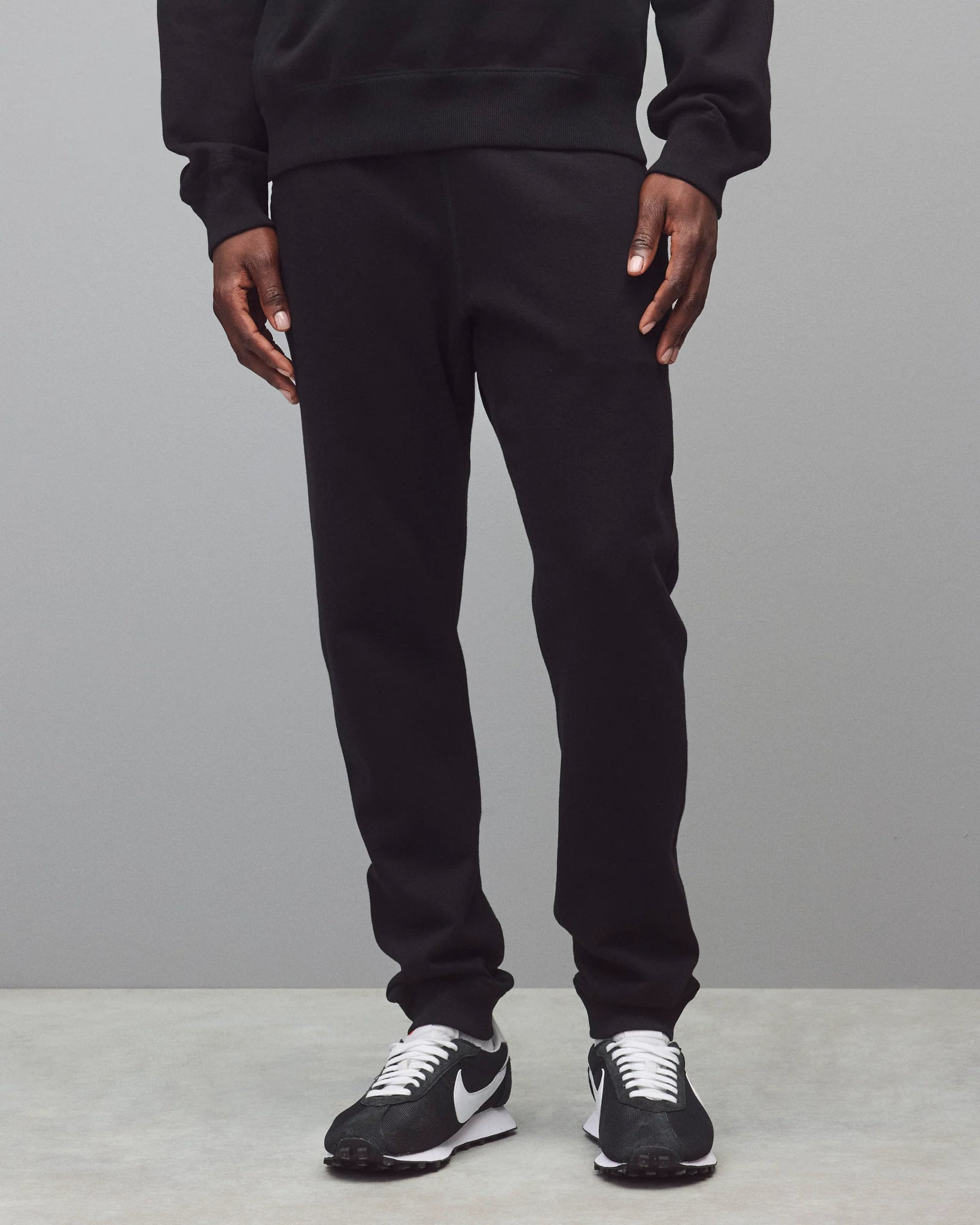 Reigning Champ Midweight Terry Slim Sweatpant Men Black