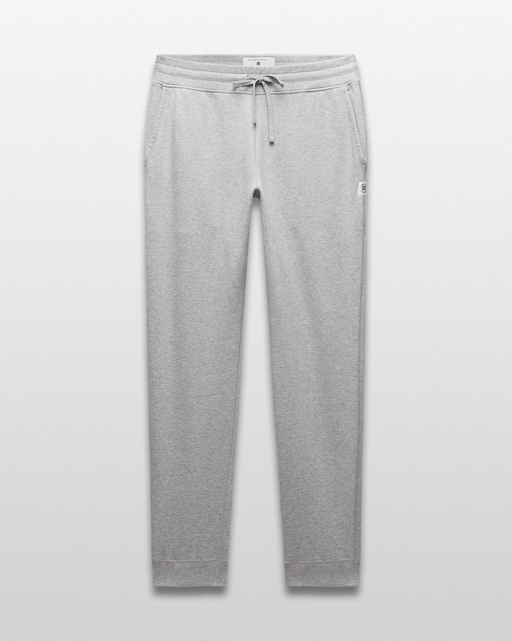 Reigning Champ Midweight Terry Slim Sweatpant Men Heather Grey