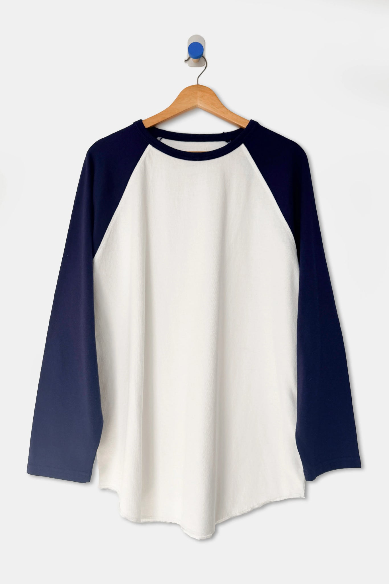 Le Bon Shoppe Heavy Cotton Raglan Women White/Midnight