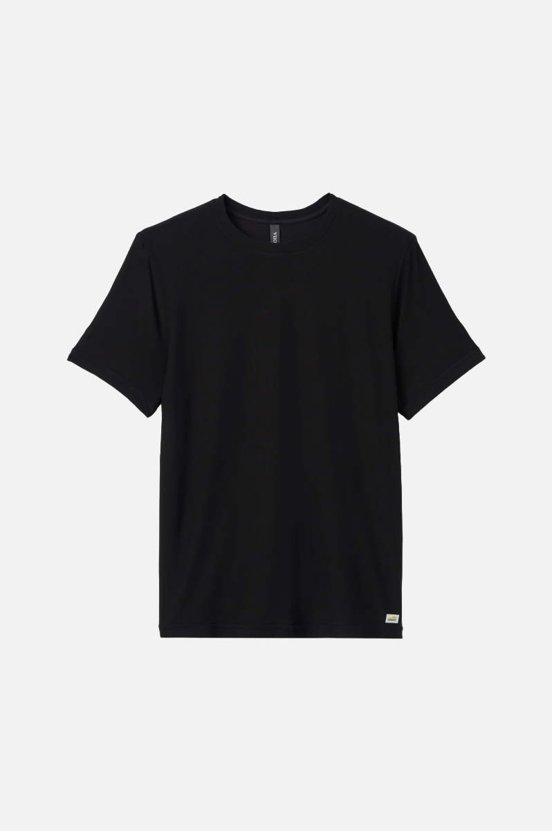 Vuori Strato Tech Tee Men Black