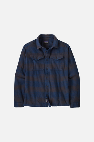 Patagonia Fjord Flannel L/S Shirt Men Cascade Tidepool Blue