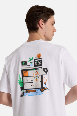 New Balance Drake Cereal Room Tee Men White