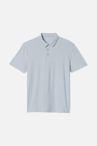 Vuori Strato Tech Polo Men Platinum Heather
