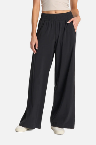 Vuori Villa Wideleg Pant Women Black