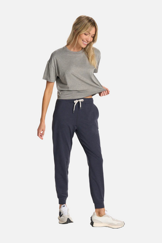 Vuori Energy Tee Women Heather Grey