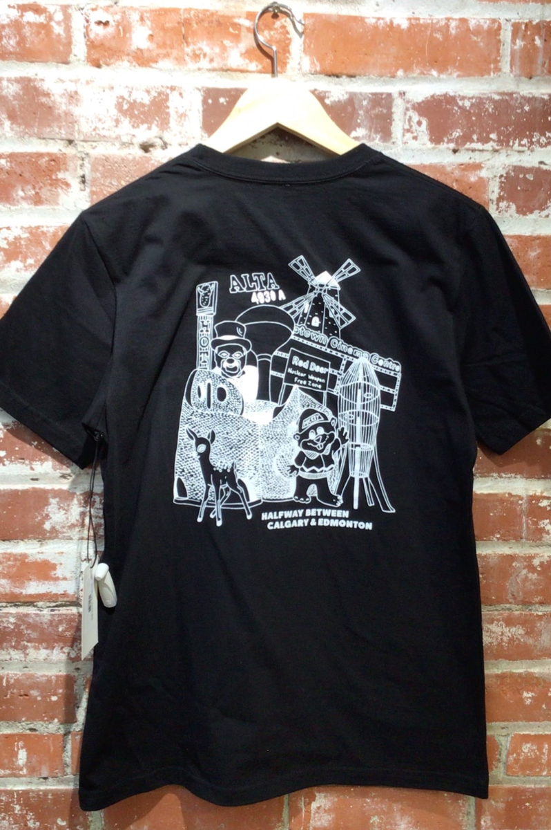 Alta Locals Only T-Shirt Men Black