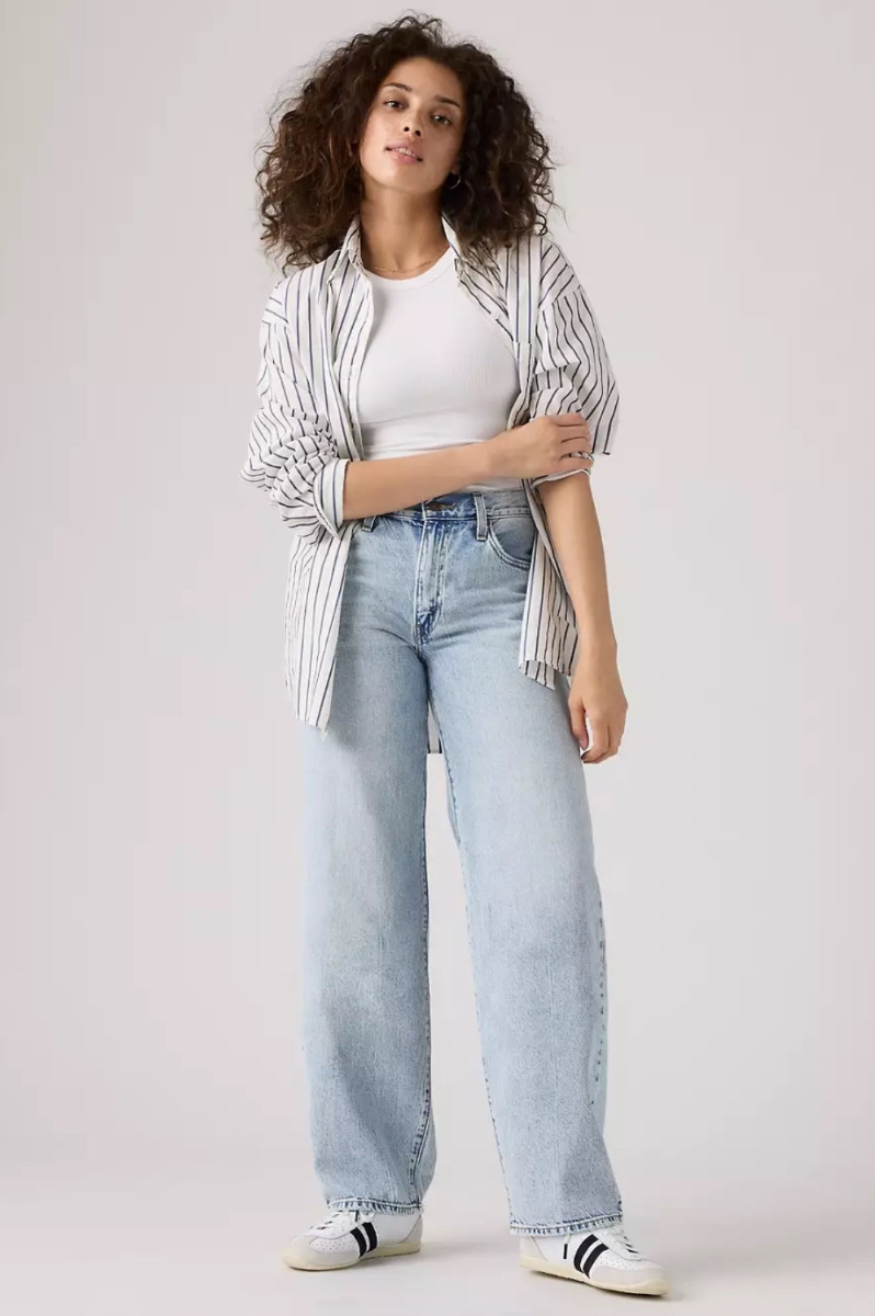 Levi's Baggy Dad Women Fan Flare