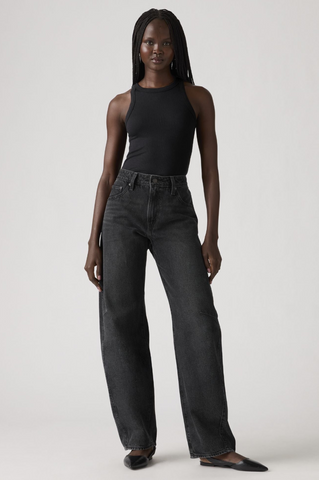 Levi's Baggy Dad Barrel Jean Women Rebel Edge