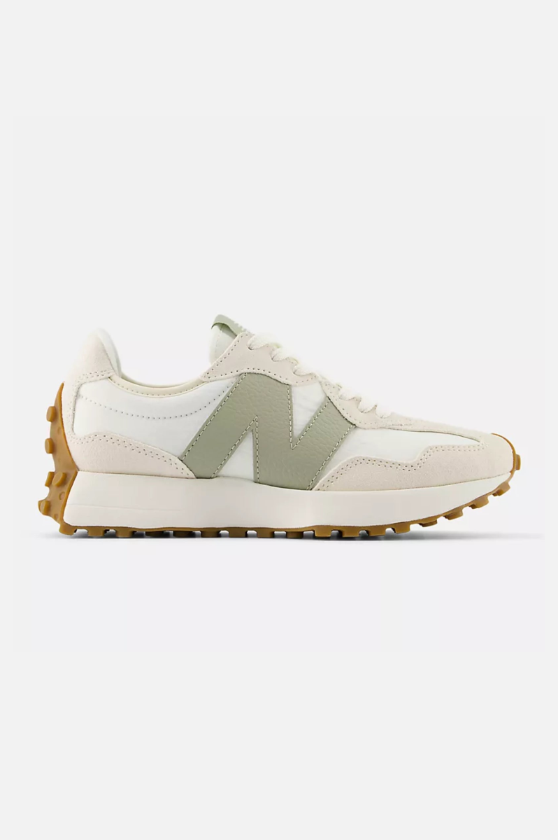 New Balance WS327FTB Women Linen With Sea Salt And Olivine