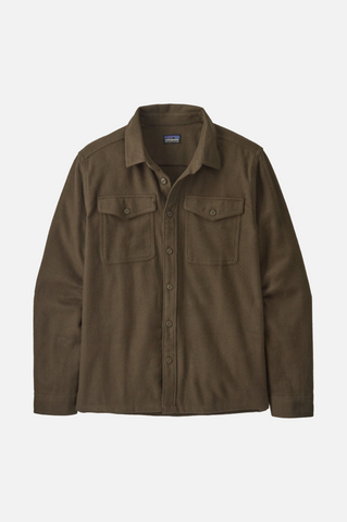 Patagonia Fjord Flannel L/S Shirt Men Whole Weave Marlow Brown