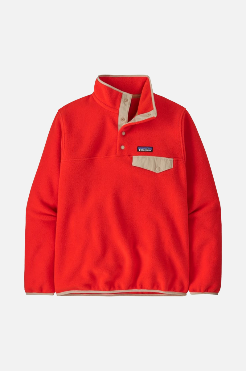 Patagonia LW Synch Snap-T P/O Women Sizzle Red
