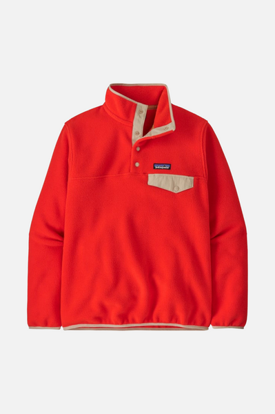 Patagonia LW Synch Snap-T P/O Women Sizzle Red