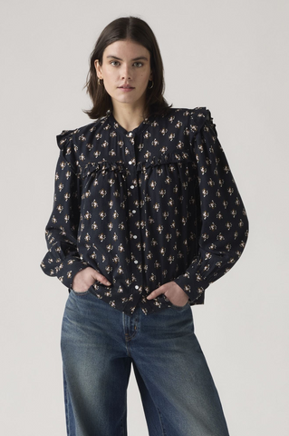 Levi's Gianna LS Blouse Women Yulia Floral V4 Dark