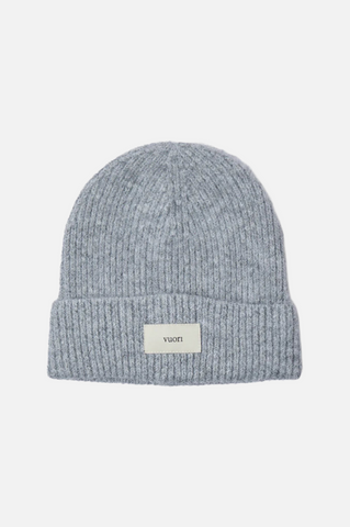 Vuori Label Beanie Light Heather Grey