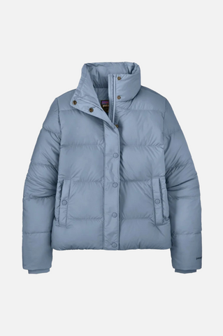 Patagonia Silent Down Jacket Women Barnacle Blue