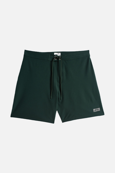 Bather Technical Surf Trunk Men Solid Pine