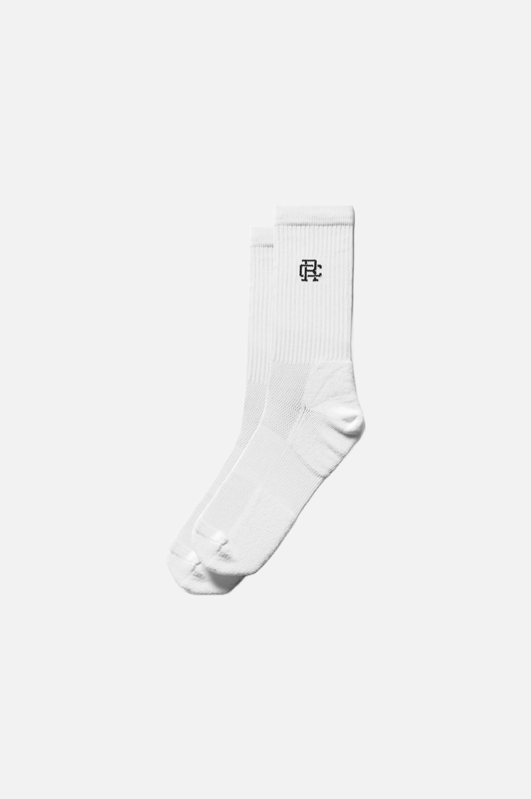 Reigning Champ Performance Crew Sock Men White/Black