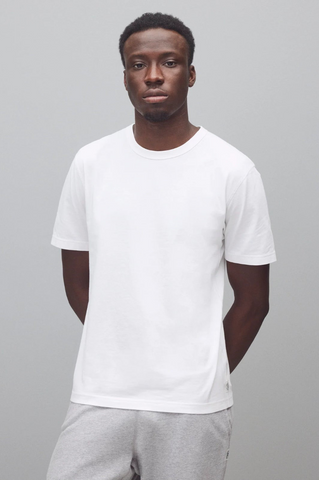Reigning Champ Lightweight Jersey Standard T-Shirt Men White