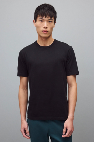 Reigning Champ Lightweight Jersey Standard T-Shirt Men Black