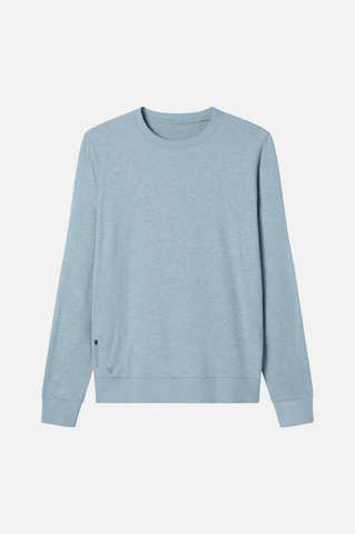 Vuori Ponto Performance Crew Men Flint Heather