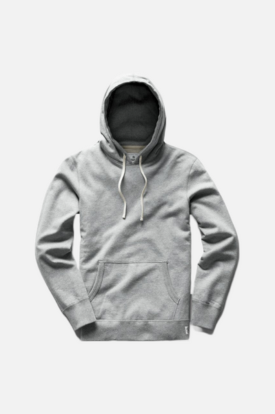 Reigning Champ Midweight Terry Pullover Hoodie Men Heather Grey