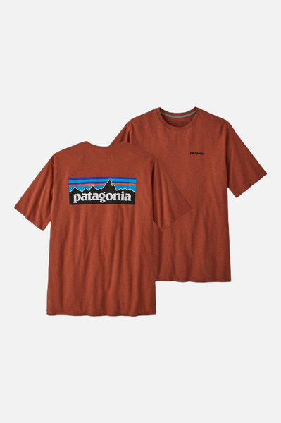 Patagonia P-6 Logo Responsibili-Tee Men Quartz Coral