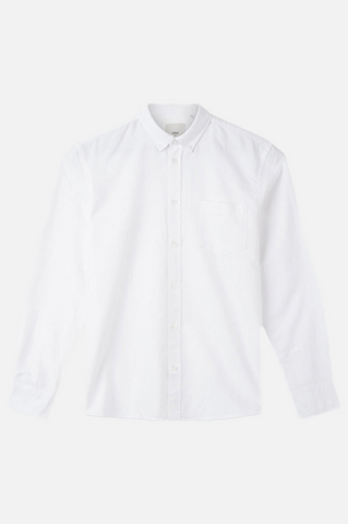 Minimum Jay 2.0 LS Shirt Men White
