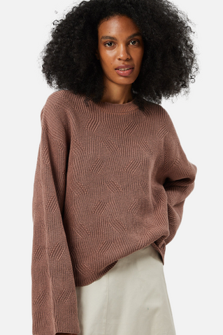 Minimum Innia Jumper Sweater Women Brownie